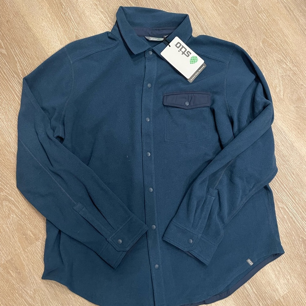 Stio Men’s Turpin Fleece Snap Shirt XL